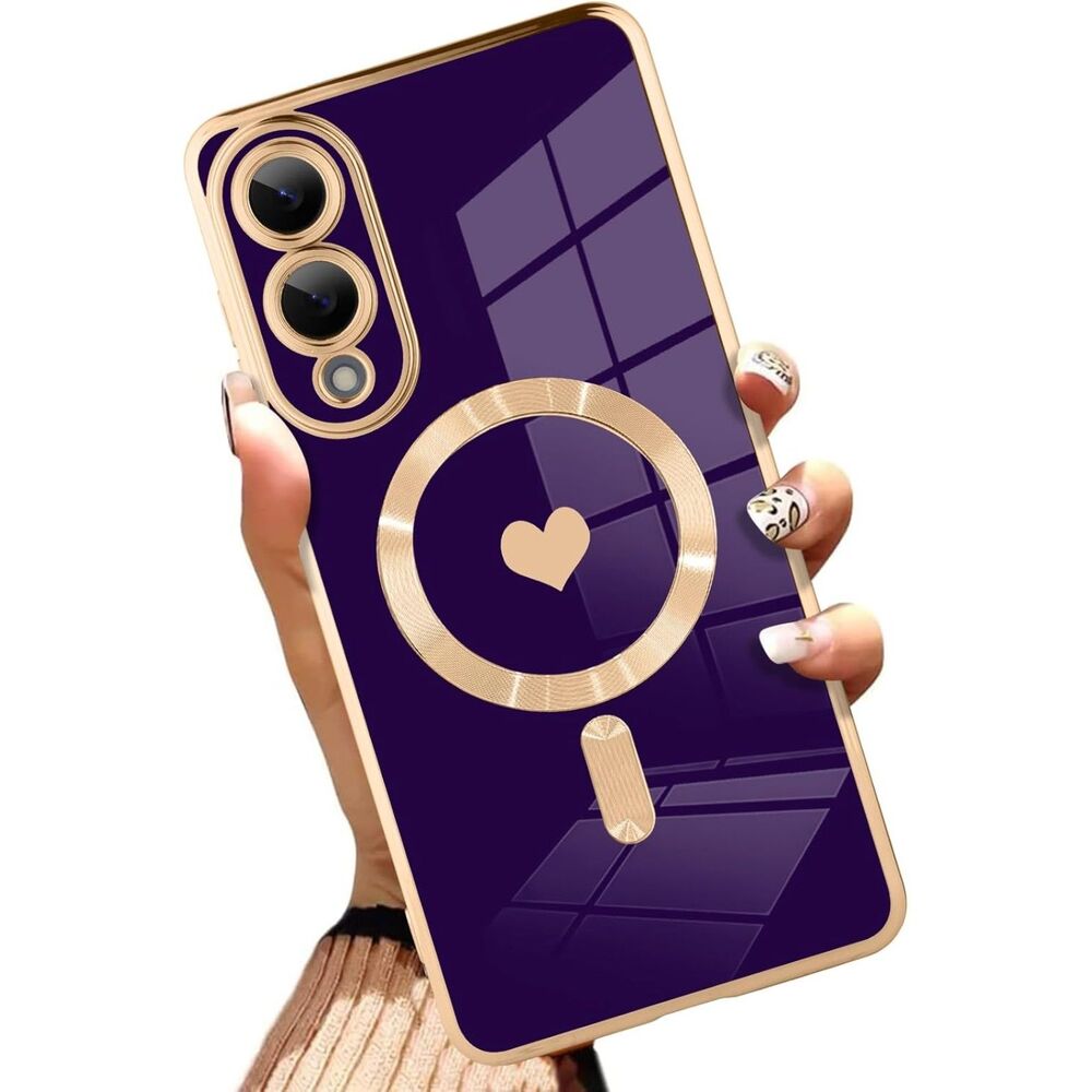 Samsung Galaxy S25 Edge Heart Design Soft TPU Slim Case, 20I-178PH021